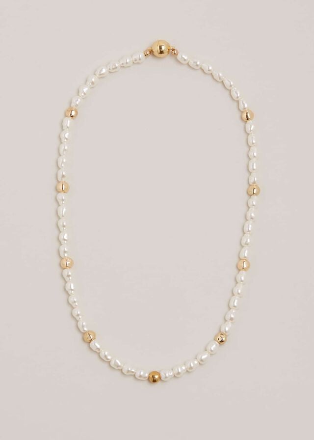 Gold Phase Eight Pearl And Bead Jewellery | 8657IMUTA