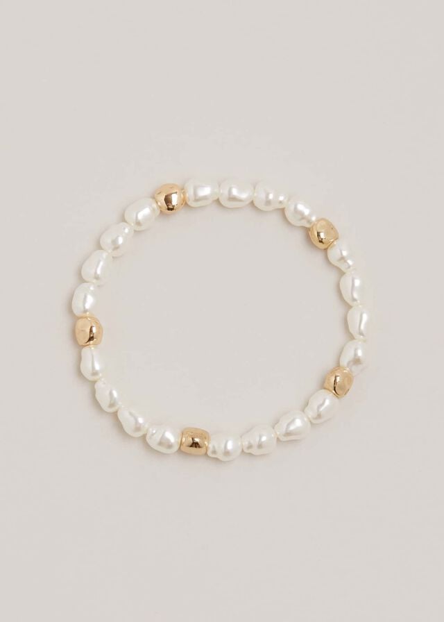 Gold Phase Eight Pearl And Bead Jewellery | 6738TIFGR