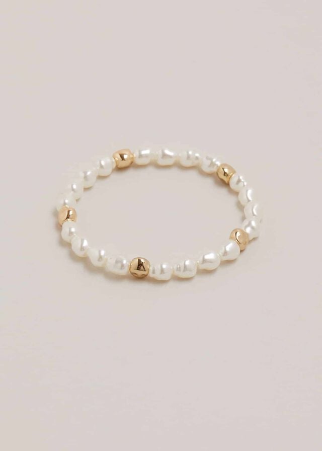 Gold Phase Eight Pearl And Bead Jewellery | 6738TIFGR