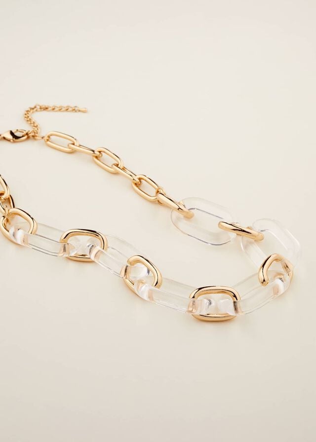 Gold Phase Eight Resin Link Chain Jewellery | 5891PAMFX