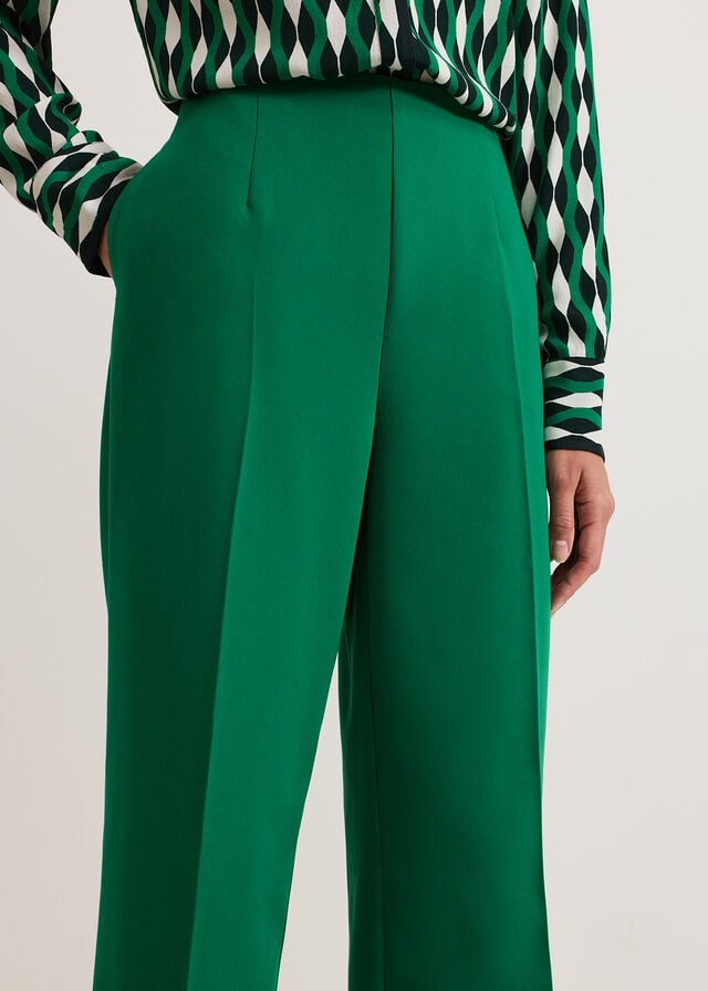 Green Phase Eight Aubrielle Trousers | 5089SQCJT