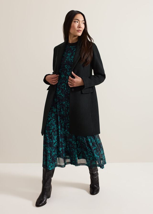 Green Phase Eight Lydia Wool Coats | 5317JEASB