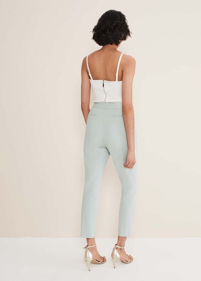 Grey Phase Eight Eira Cigarettes Trousers | 1759EFSDG