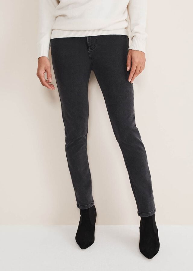 Grey Phase Eight Haileestitch Skinny Jeans | 2075SCPWA