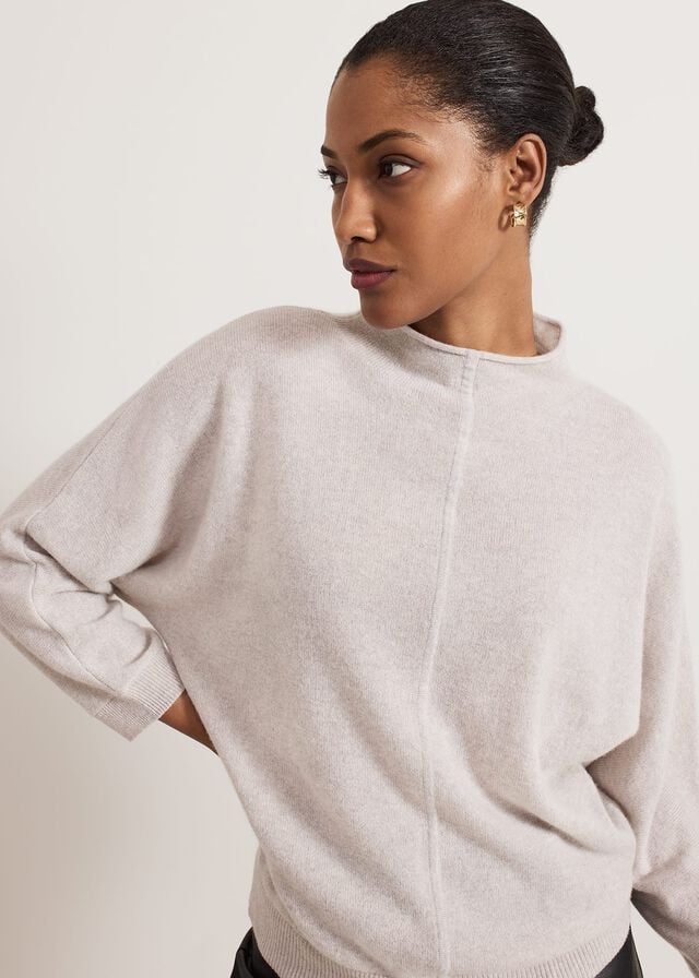 Grey Phase Eight Layla Cashmere Knitwear | 6754JYXWI