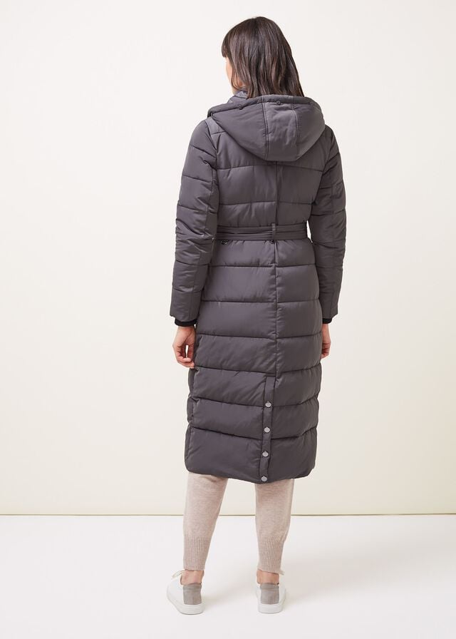 Grey Phase Eight Mabel Puffer Coats | 6438XPDKO