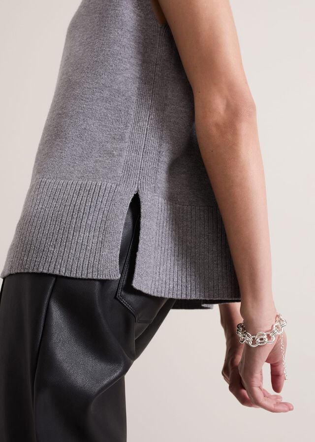 Grey Phase Eight Rachelle Grey Knitwear | 5321GWOHE