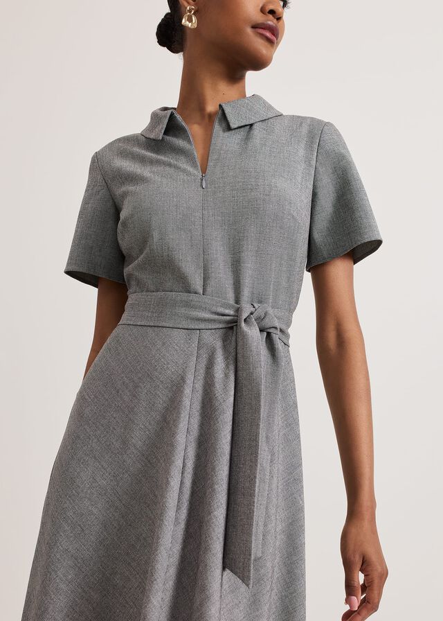 Grey Phase Eight Silvia Tonic Dress | 3492XKDHV