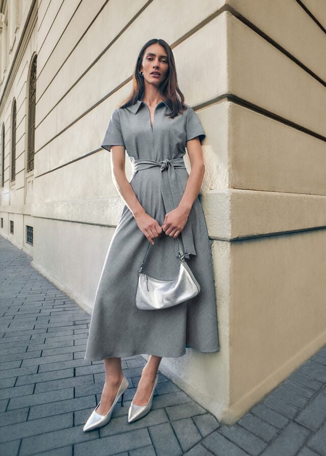 Grey Phase Eight Silvia Tonic Dress | 3492XKDHV