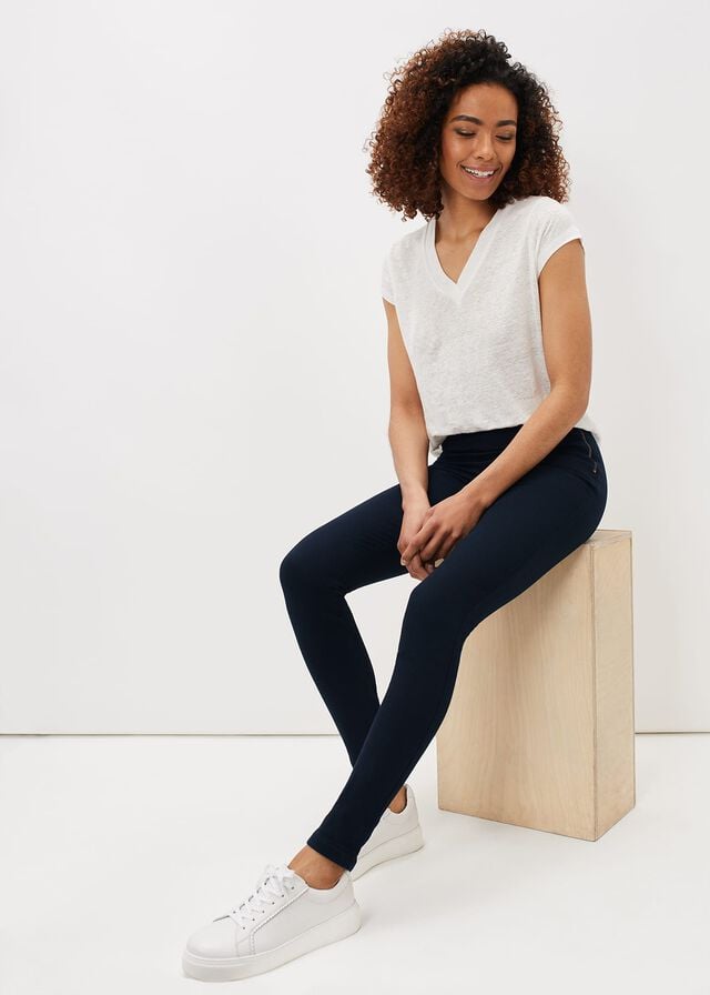 Indigo Phase Eight Amina Long Jeans | 2396JFDQR