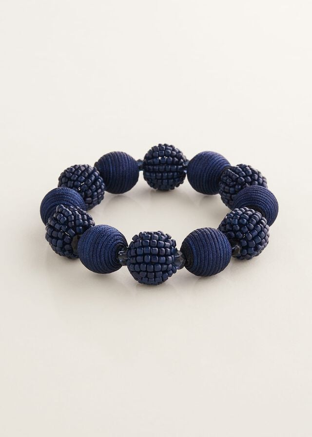 Navy Phase Eight Beaded Stretch Jewellery | 1237ZCQHO