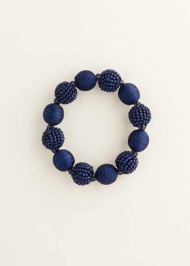 Navy Phase Eight Beaded Stretch Jewellery | 1237ZCQHO