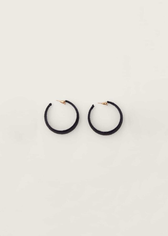 Navy Phase Eight Covered Hoop Jewellery | 4637ZRMBV