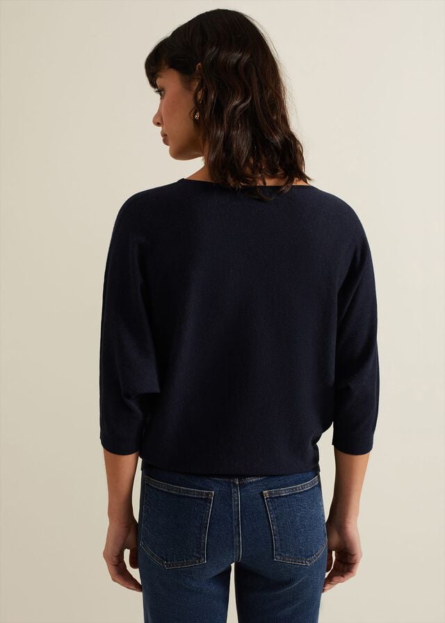 Navy Phase Eight Cristine Knitwear | 4507IJXYE