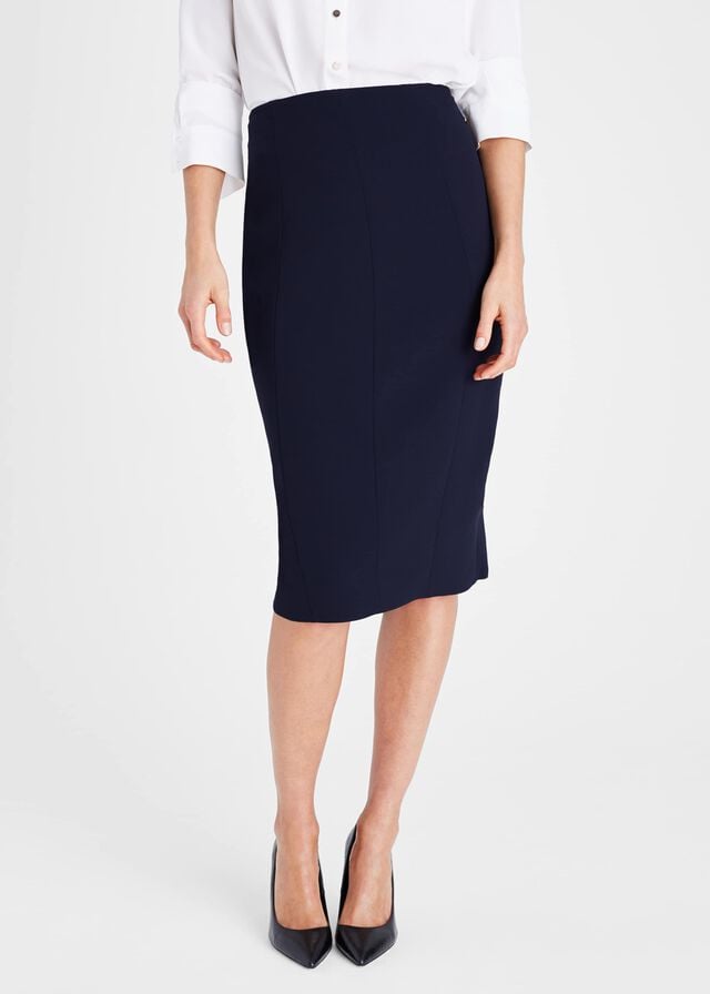 Navy Phase Eight Isabella City Skirts | 3129WSDTQ