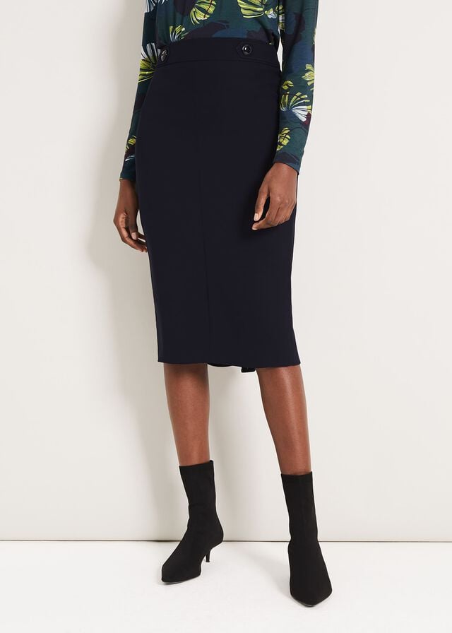 Navy Phase Eight Margot City Skirts | 3087NFGUR