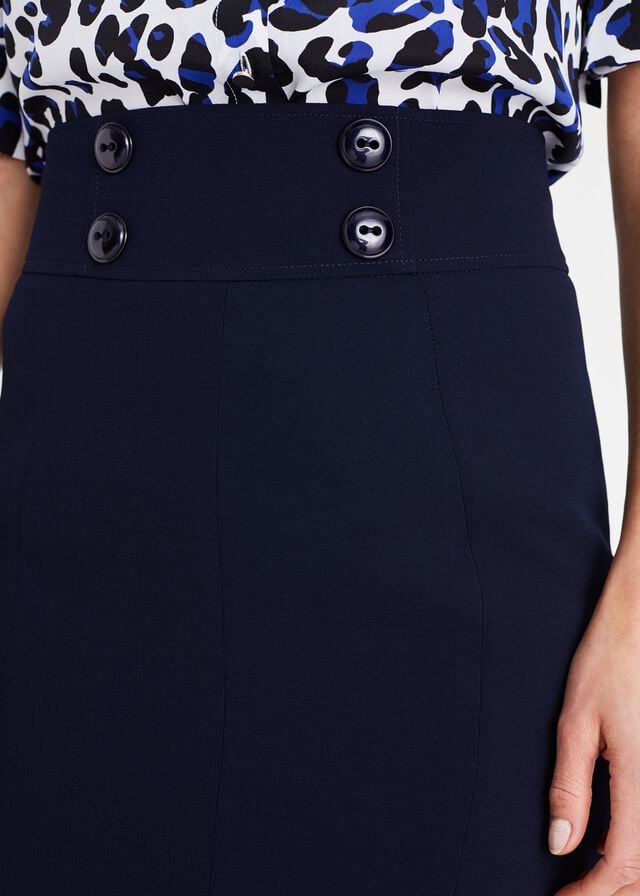 Navy Phase Eight Nina City Skirts | 0958HSYWD