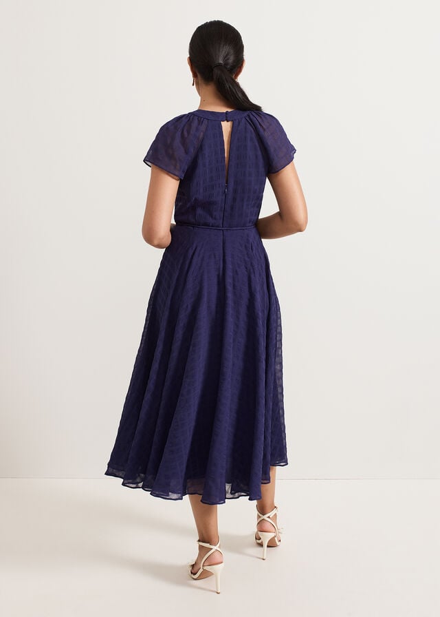 Navy Phase Eight Petite Gwen Dress | 0129KGBDM