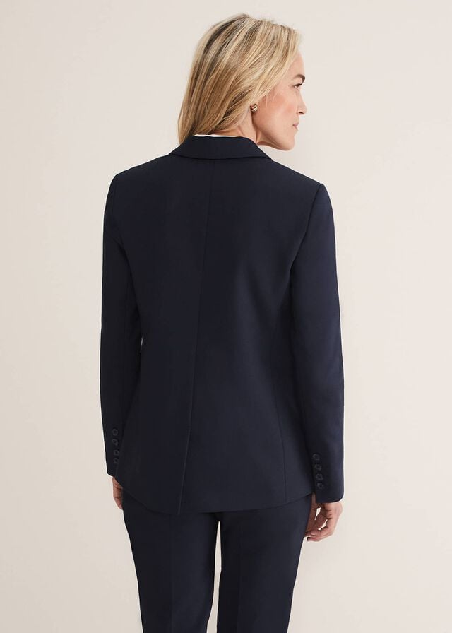 Navy Phase Eight Ulrica Jackets | 0369IQVJP