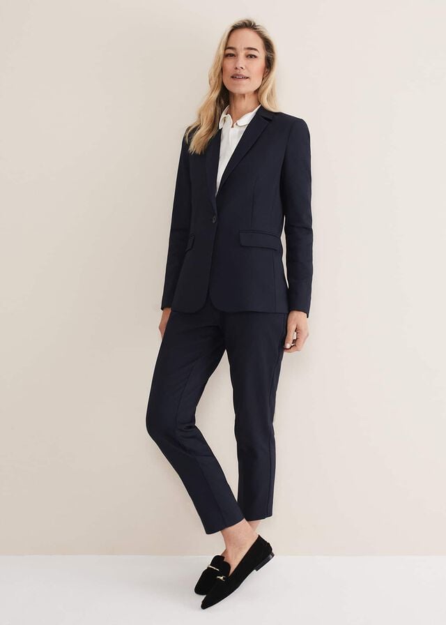 Navy Phase Eight Ulrica Jackets | 0369IQVJP