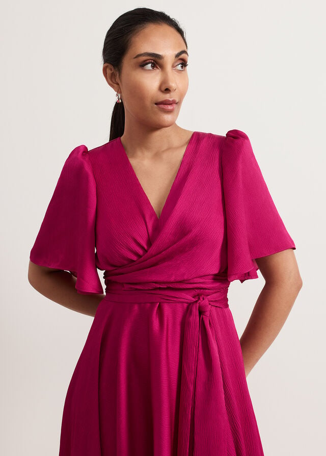 Pink Phase Eight Abbie Petite Dress | 0725BXMYC