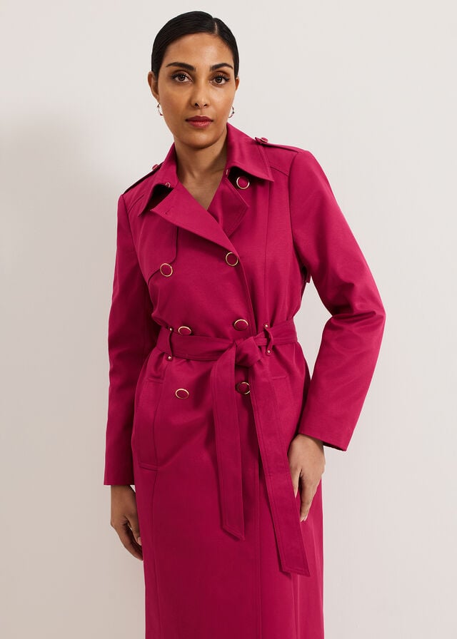 Pink Phase Eight Cheryl Petite Coats | 0581JSONK