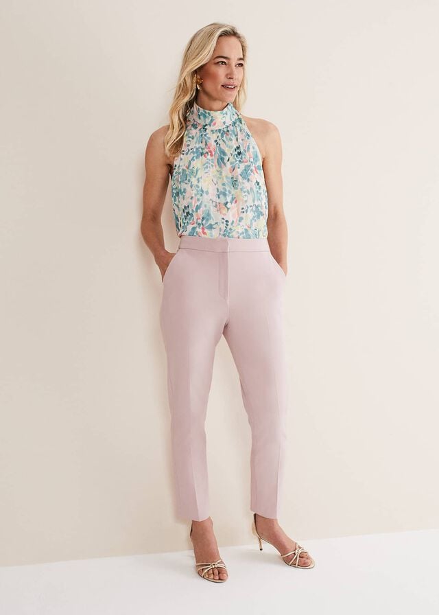 Pink Phase Eight Eira Cigarettes Trousers | 1236ORCIW