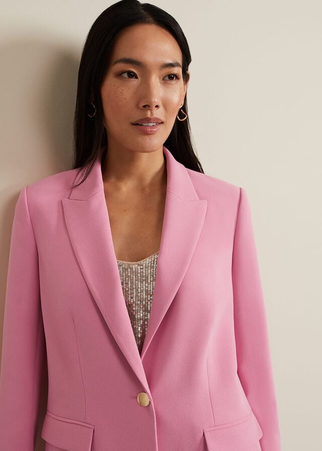 Pink Phase Eight Elandra Tux Jackets | 4071JBHDF