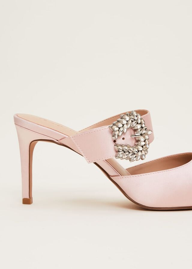 Pink Phase Eight Embellisheds Heels | 3762HLYDV