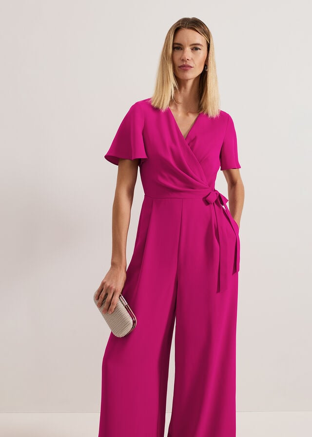 Pink Phase Eight Julissa Jumpsuit | 6279HWSYM