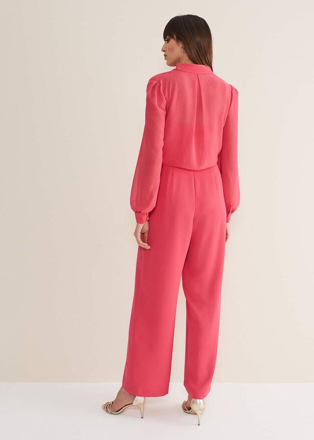 Pink Phase Eight Mindy Wide Leg Jumpsuit | 8075SUCJL