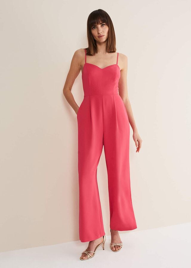 Pink Phase Eight Mindy Wide Leg Jumpsuit | 8075SUCJL