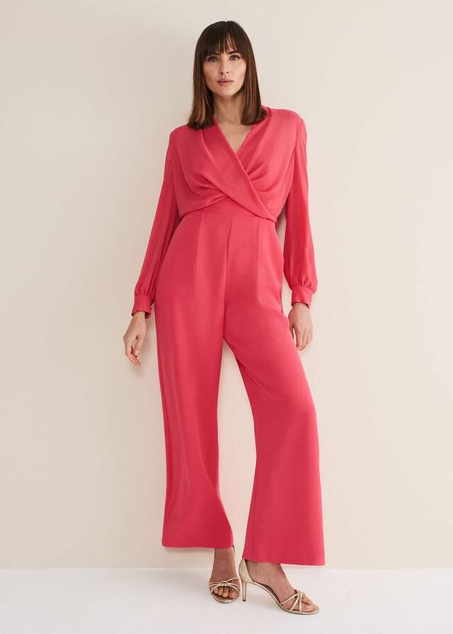 Pink Phase Eight Mindy Wide Leg Jumpsuit | 8075SUCJL