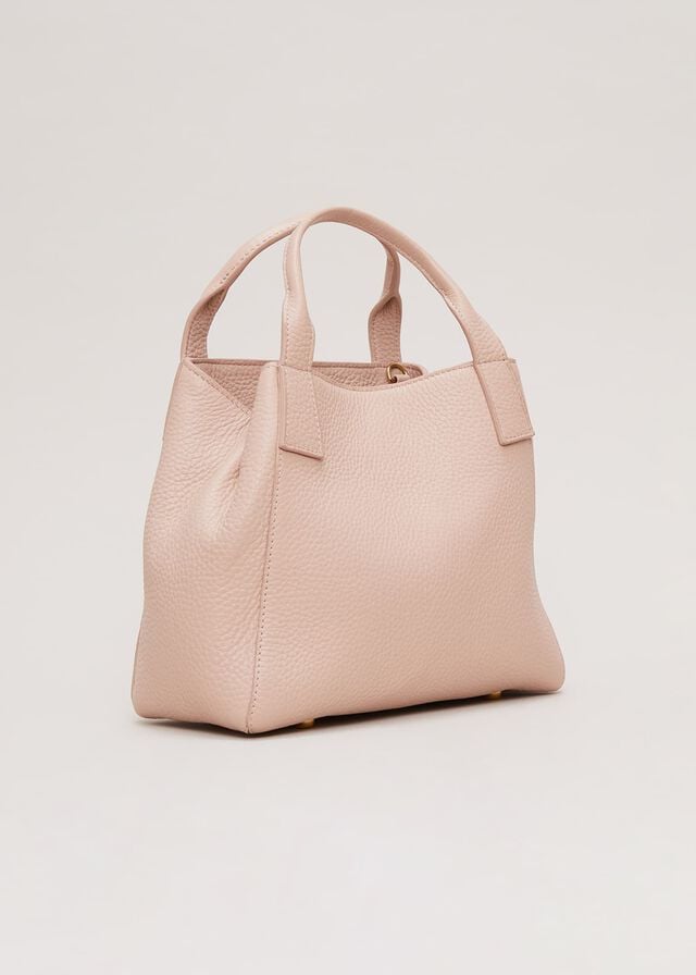 Pink Phase Eight Mini Leather Bags | 2684LWNMH