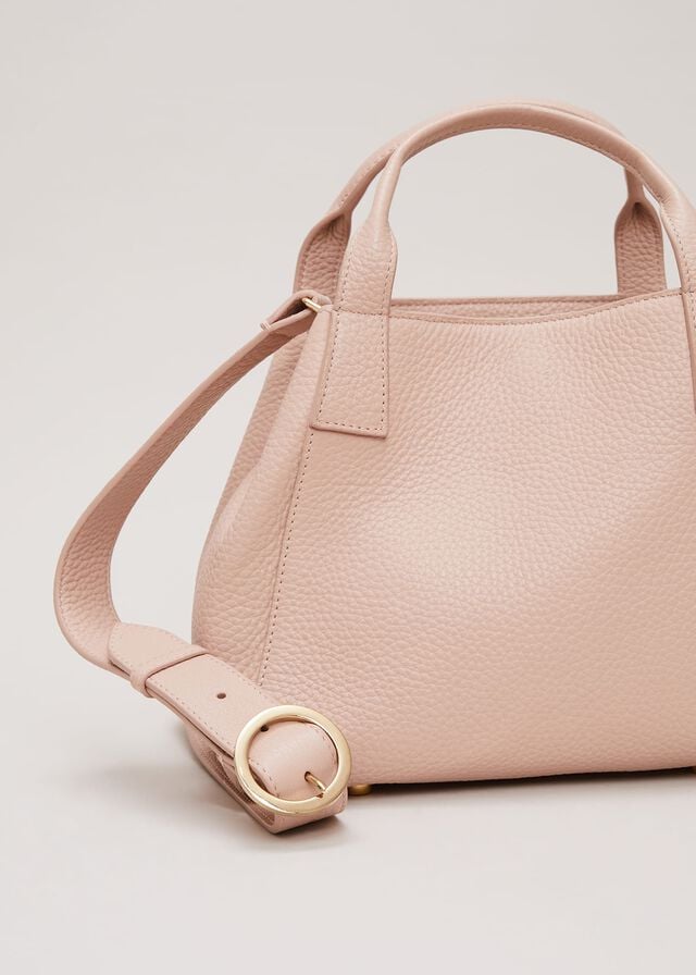 Pink Phase Eight Mini Leather Bags | 2684LWNMH