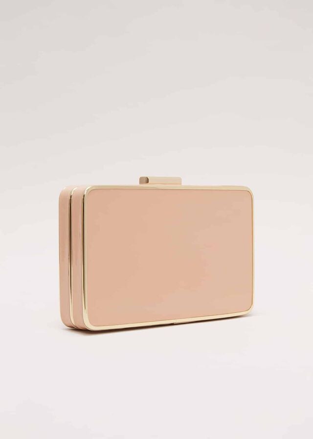 Pink Phase Eight Patent Box Bags | 6358AGSQP