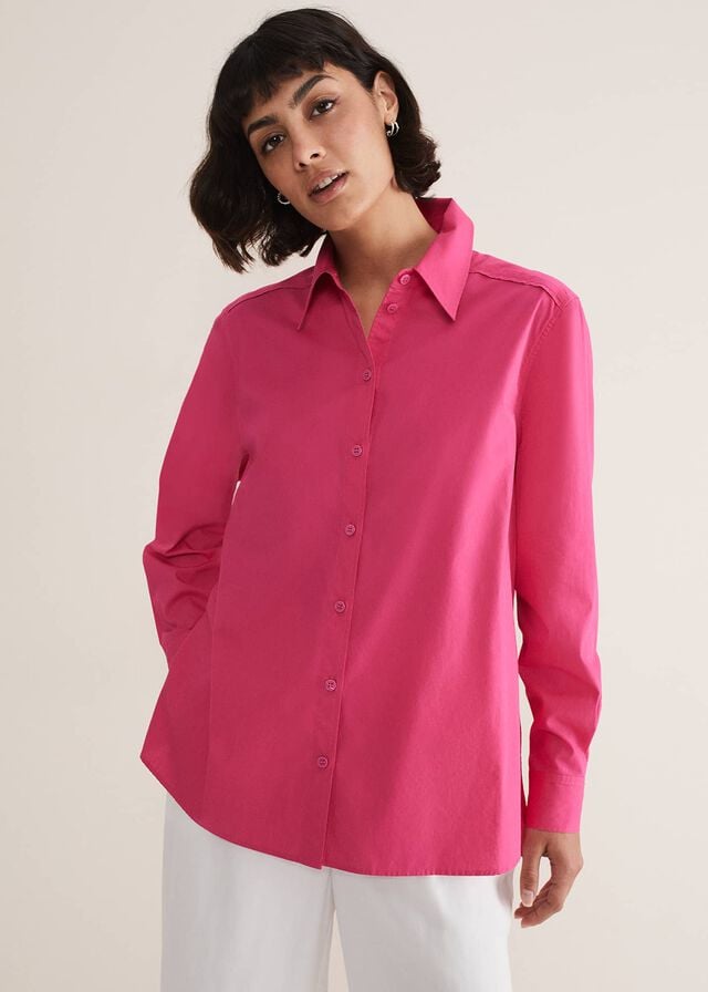 Pink Phase Eight Pink Cotton Shirts | 6127CLKXF