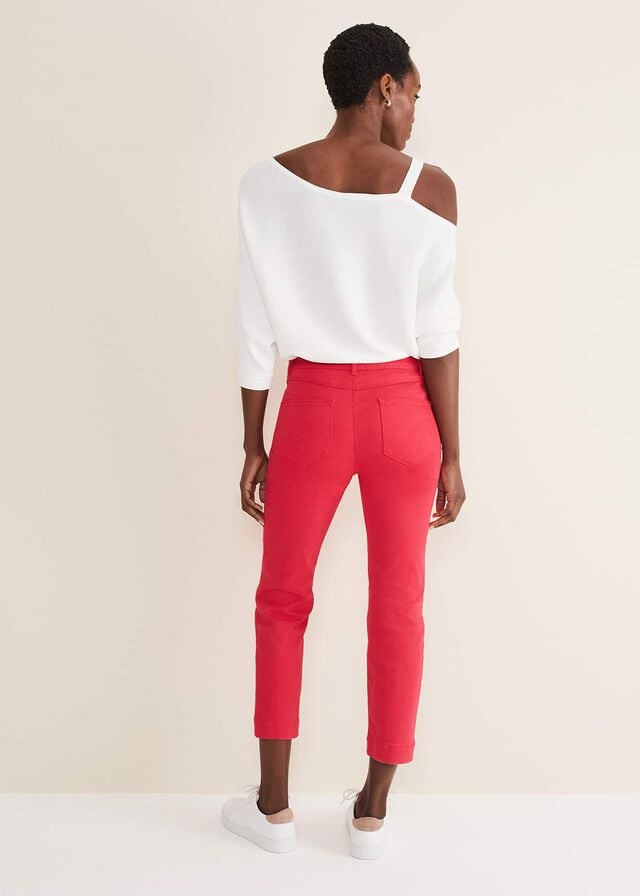 Pink Phase Eight Ramona Straight Leg Trousers | 1835BZNRT