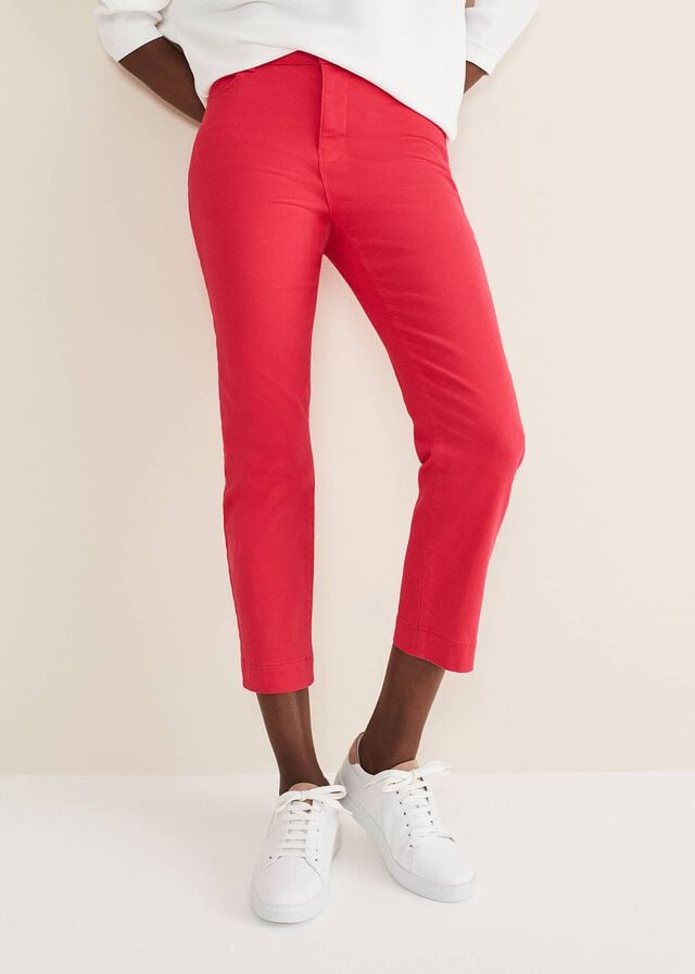 Pink Phase Eight Ramona Straight Leg Trousers | 1835BZNRT