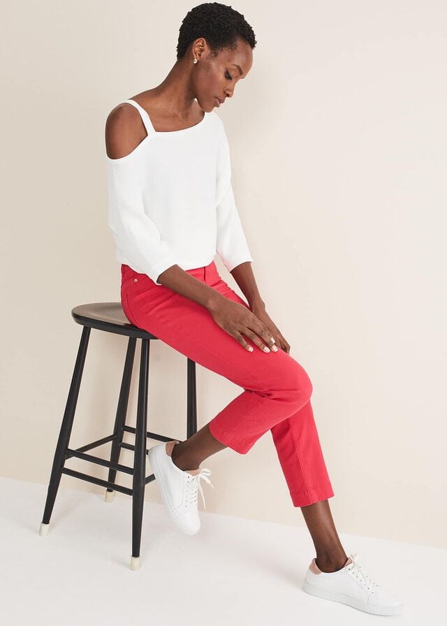 Pink Phase Eight Ramona Straight Leg Trousers | 1835BZNRT