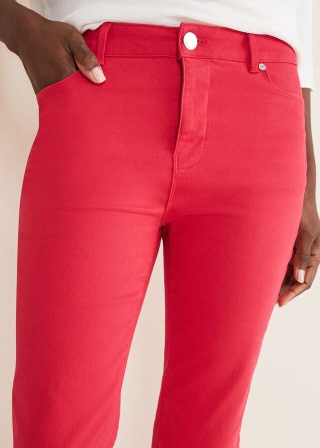 Pink Phase Eight Ramona Straight Leg Trousers | 1835BZNRT