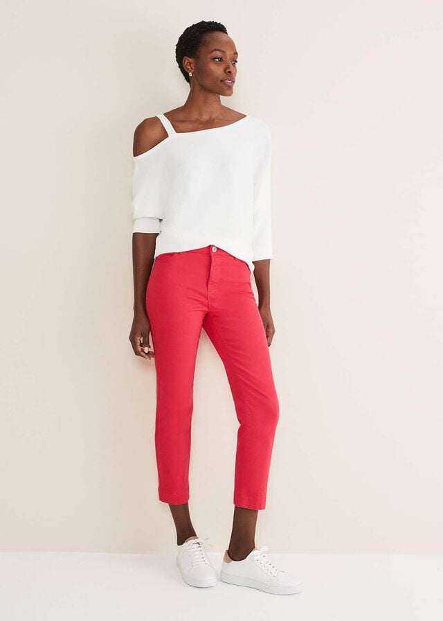 Pink Phase Eight Ramona Straight Leg Trousers | 1835BZNRT