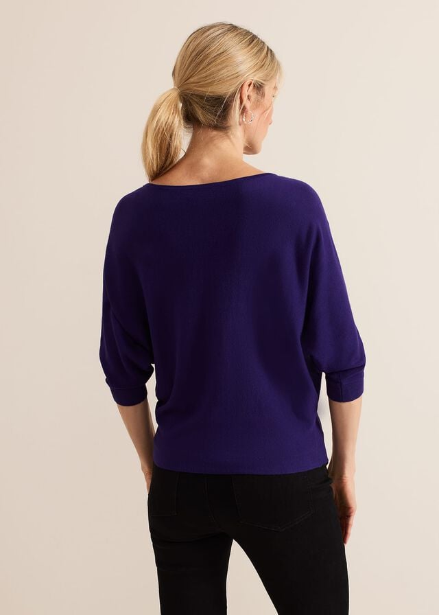 Purple Phase Eight Cristine Knitwear | 5486PHUDW