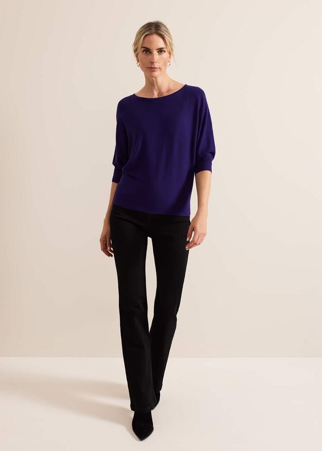 Purple Phase Eight Cristine Knitwear | 5486PHUDW