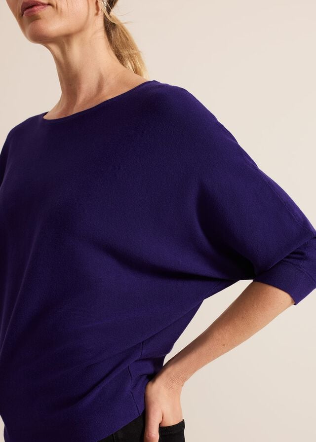 Purple Phase Eight Cristine Knitwear | 5486PHUDW