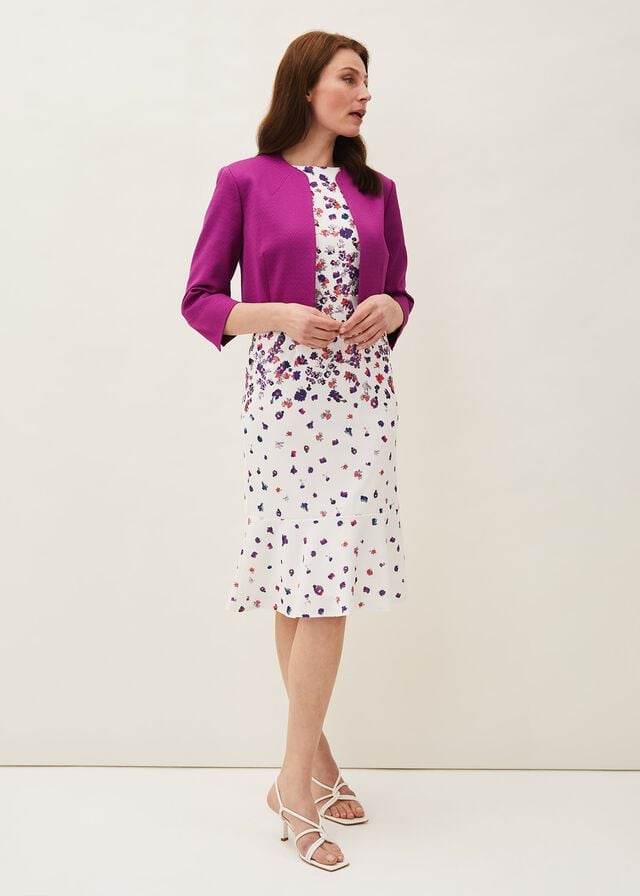 Purple Phase Eight Karlee Textured Occasion Jackets | 3058BOHCP