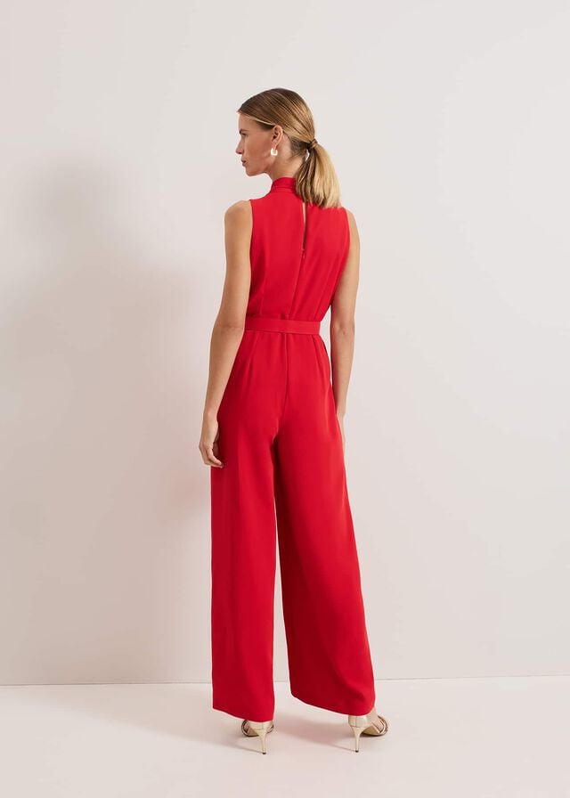 Red Phase Eight Elika Red Jumpsuit | 9614NAQWJ