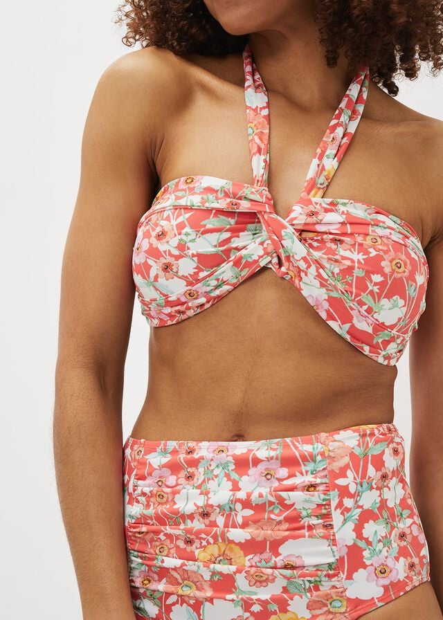 Red Phase Eight Jasmin Floral Swimwear | 9714FJTCA