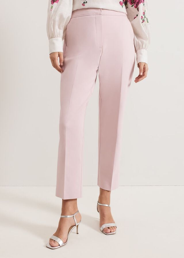 Rose Phase Eight Ulrica Tapered Trousers | 7218AZJGM