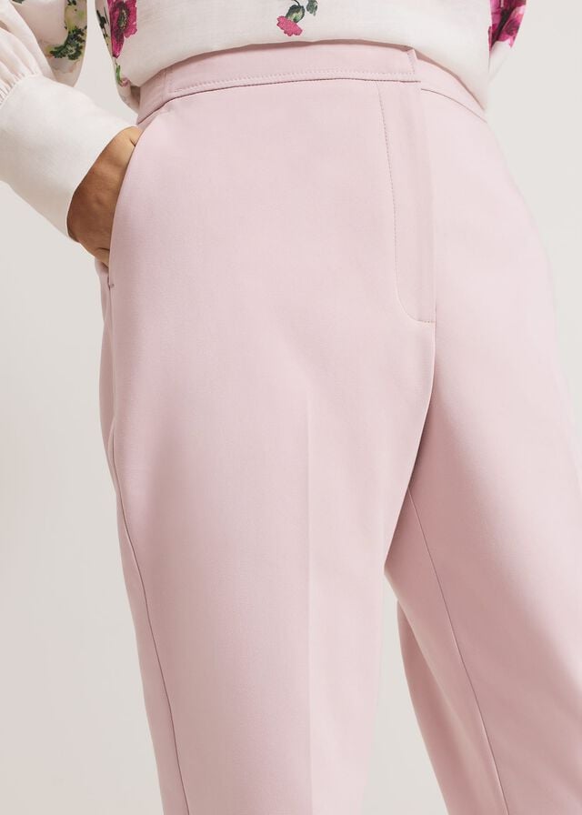 Rose Phase Eight Ulrica Tapered Trousers | 7218AZJGM